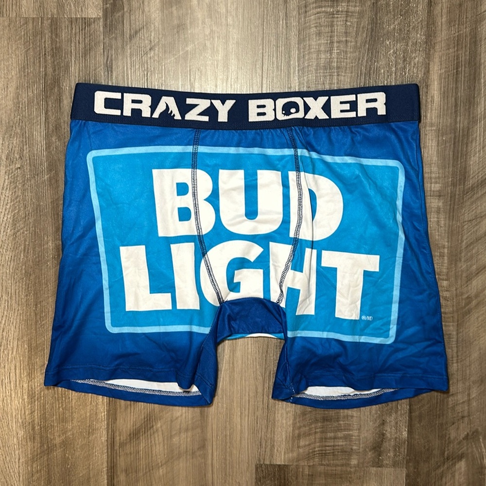 Bud Light Crazy Boxer Boxer Brief - XL